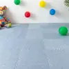 Tapete de patchwork de linho para decoração de quarto pequeno aconchegante, tapete de piso à prova de som, tapete de cabeceira de quarto, tapete para bay window, pode ser cortado no tamanho