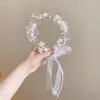 Coroa de Flores de Princesa Estilo Floresta para Crianças, Tiara Super Feérica para Florista de Casamento, Presilha de Cabelo Exquisita para Meninas