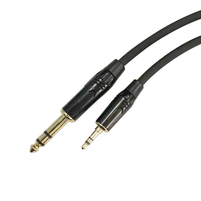 黑色 3.5转3芯6.5-4