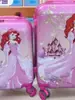 Nueva moda 18 pulgadas 20 pulgadas caricatura linda rueda universal para reducir la carga de la mochila de los estudiantes de primaria maleta infantil maleta de viaje