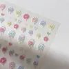 Adesivos para Nail Art Yitu Padrão Formiga Embossed Pirulito Doce Fofo Colorido Popular de Celebridade da Internet Decorativos Yt5955