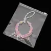 Saco Plástico Transparente de PVC Saco Selado Acessórios para Joias Saco de Subembalagem Material para Joias DIY Saco de Embalagem Selada Saco de Armazenamento