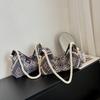 Bolso de Hombro Estilo Étnico Transfronterizo, Bolso de Lona Estampada, Bolso Tote Grande de Verano para Mujer, Bolso Versátil para el Día a Día