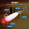 Seis gatos 2.3g3.5cm señuelo lápiz señuelo duro Luya señuelo artificial señuelo de plástico equipo de pesca boca de caballo barbo boca de gallo