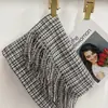 Atacado de Fábrica Outono e Inverno Espessado Moda Feminina Lenço Grande Estilo Chanel Estilo Britânico com Color-Blocking Lenço Estilo Coreano Atacado
