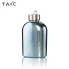 Botella de Agua de Titanio Puro Taic de Gran Capacidad Taza Plana para Agua Deportiva Viajes al Aire Libre Hervidor Portátil Portátil