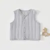 Chaleco para Bebé para Otoño e Invierno para Ropa Exterior, Pinza Pony para Bebé Recién Nacido, Chaleco Infantil Tipo A de Algodón Fino para Primavera y Otoño, Ropa Interior Cálida