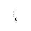 Cubertería de acero inoxidable 304 cuchillo tenedor cuchara cubertería occidental cuchillo para bistec cuchara tenedor juego de cubertería estándar para restaurante occidental