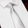 Corbata de cremallera para hombre de 8 cm formal de negocios lisa azul marino rojo estudiante JK profesional boda fácil de jalar mayoreo