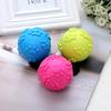 Brinquedo sonoro para cachorro bola de borracha golden retriever pegadas do Teddy bola elástica brinquedo sonoro para roer de tamanho pequeno e médio
