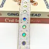 4cm de Largura Nova Lente Colorida Estilo Étnico Roupas da Dinastia Han Adorno de Renda Estilo Chinês Decoração de Janela Acessórios de Cortina