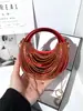 2026 Bolsita Roja de Acrílico para E-commerce Transfronterizo de Verano con Correa de Cadena de Pedrería Mini Billetera para Mujer