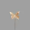 Serie de Flores Artificiales Doradas Cuidadosamente Seleccionadas: Eucalipto, Flores Pequeñas en Forma de Abanico, Hortensias, Orquídeas Phalaenopsis, Decoraciones de Cubo de la Fortuna para Año Nuevo y Festival de Primavera