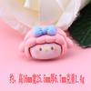 Urso de desenho animado blush coelho diy capa de celular acessórios de resina pacote de material de decoração de grampo de cabelo atacado