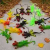 Todo tipo de goma suave sin olor lindos insectos pequeños tridimensionales 3D modelo de animal juguetes para casa de muñecas al por mayor