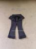 Pantalones Largos de Niña Estilo Coreano Ins Primavera y Otoño Pantalones Falda Falsos de Dos Piezas con Volantes de Campana para Bebé