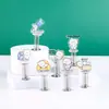 Decoración de Soporte de Figura de Acrílico, Merchandising de Celebridades y Anime, Llavero Colgante Pequeño de Pareja de Dibujos Animados, Hecho a Medida