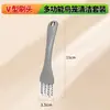 Cepillo de limpieza para jaula de pájaros con mango largo, una herramienta mágica para limpiar excrementos de pájaros, una herramienta de limpieza de jaulas de loros simple y conveniente, esencial para los dueños de pájaros