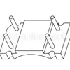 Base de Imán Anular de 8.5mm Base de Inductor Base BASE-150