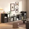 Móvel de TV para sala de estar, novo modelo 2026, armário de armazenamento de piso, móvel de TV modular estilo Calac