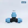 Accesorios Tandem para Junta de Barril Tonel IBC Transfronterizo Junta de Tubería PE Codo Diámetro Igual T de Unión Directa Accesorios Tandem para Barril Tonel