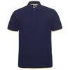 Polo de Hombre de Color Sólido King 1AC05 con Cuello de Doble Color Personalizado Manga Corta Camisa Publicitaria Camiseta con Solapa Ropa de Trabajo LOGO Impreso