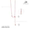 Collar de Plata de Ley S925 Más Vendido Transfronterizo con Cuentas Grabadas Ajustables, Cadena para Clavícula, Joyería de Plata Versátil de Nicho de Lujo Ligero