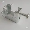 Grampos de Tigre de Chapa de Ferro Galvanizado, Grampos de Tubo de Aço em Forma de C, Grampos para Vigas I, Grampos de Tigre de Chapa de Ferro Quadrada para Perfil U, Grampos de Tigre de Ferro Fundido