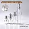 En Stock Botella de Spray de Perfume de Aluminio con Cabezal de Spray de 2ml Botella Portátil Recargable Botella de Muestra Portátil de Vidrio Transparente de 5ml