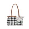 Bolso de mano de gran capacidad estilo coreano para mujer, primavera y verano 2024, nuevo estilo, bolso de hombro portátil de estilo occidental para desplazamientos diarios.