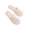 Halluci Pantufas Acolchoadas de Seda Simulada para Casa Solado de Borracha Antiderrapante e Resistente ao Desgaste Pantufas de Casal para Primavera e Verão Estilo Feminino