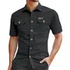 Transfronteiriço 2026 Masculino Novo Casual Estilo Americano Manga Curta Versátil para o Dia a Dia Camiseta de Cor Sólida Moda Atacado em Estoque