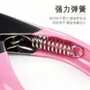 Tijeras para uñas, tijeras para uñas en forma de U, tijeras para uñas postizas francesas, tijeras para uñas en forma de U, herramienta para manicura de uñas, tijeras rosas