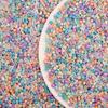 450g cuentas de mijo que pesan Jin pintura de color mezclado cuentas de arroz diy cadena para teléfono móvil cuentas 3-4mm cuentas de vidrio cuentas de arroz cuentas mixtas
