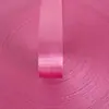 Cinta de espiga de nailon de imitación, cinturón de seguridad de espiga de gasa ligera 250D, cinta de color rojo rosa disponible para venta al por mayor