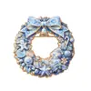 Broche Tema Natalino Europeu e Americano Papai Noel Árvore de Natal Boneco de Neve Festival de Flores Decoração de Roupa Acessórios de Pino