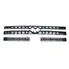 Adecuado para 23 modelos de Fangchengbao Leopard 5: Cubiertas de espejo retrovisor exterior negro piano, tazón de manija de puerta, cara frontal y modificación de la puerta trasera
