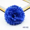 Cabeças de Flores Artificiais de Cravo, Flores de Calêndula, Flores Mais Vendidas Transfronteiriças para Halloween, Flores para Decoração de Bolo de Dia das Mães