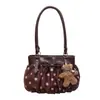 Bolsa de Cubo Fresca y Dulce al por Mayor para Mujer, Bolso de Hombro Plegado de Lunares Nuevo Otoño 2026, Bolso de Axila para el Trabajo
