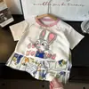 Conjunto de Pijama de Verano para Niños para Niños Estiloso Algodón Nube Ropa de Casa para Niñas Pequeñas Camiseta de Manga Corta Pantalones Cortos Ropa Delgada para Aire Acondicionado