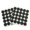 Almohadillas de Goma Absorbentes de Impacto Anticolisión de Espuma EVA para Electrodomésticos, Mesas, Sillas, Muebles, Silenciosas, Antideslizantes, Autoadhesivas, Almohadillas Negras de Esponja para Pies con Adhesivo Posterior