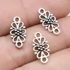 16x 8mm 0.55g multicolor retrô DIY liga acessórios conector peça de flor conector