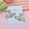 Zuecos Plateados Vintage de Diamantes Completos con Forma de Planeta Gato Charms de Zapato Acrílicos Accesorios DIY Dibujos Animados