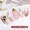Pegamento Fuerte Adhesivo para Pegar Pedrería, No Necesita Lavado, No Fluye, Antideslizante, Adecuado para Salones de Uñas, Adhesivo Fuerte para Fijar Decoraciones, Pegamento Fuerte Patrón Ola de Agua
