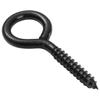 Tornillos de Ojo Cerrado 1/16, Ganchos de Anilla de Elevación, Tornillos de Ojo Autoperforantes, Accesorios para Bricolaje, Ganchos de Ojo Abierto Recubiertos de Plástico 3/4