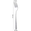 Talheres Elegantes Espessos de Aço Inoxidável 304 Faca, Garfo e Colher Conjunto de Facas e Garfos Ocidentais para Steak de Hotel Colher para Café e Sobremesa