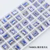 Pedras de Strass para Unhas Dongzhou 10*8mm Açúcar de Gelo Médio, Luxo Leve, Efeito Iluminador, Pontas de Unha Usáveis, Acessórios DIY, Pedras de Strass para Unhas