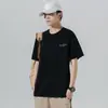 Camiseta de Manga Corta para Hombre 2026 Verano Nuevo Estilo Camiseta de Algodón con Estampado de Cara Sonriente Ropa Holgada para Hombre Camiseta de Hombre Top Versátil Transpirable