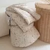 Cobertor de Algodão Nuvem Malha Outono e Inverno Simples/Duplo Lavável à Máquina Macio para Dormir Nu Nu para Primavera, Outono e Inverno, Colcha Engrossada e Quente+