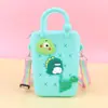 Fabricante de Bolsas de Silicona, Monedero de Pared que Cambia de Color, Bolso Cruzado para Niños, Bolso para Teléfono Móvil al por Mayor, Bolso de Mano para Mujer, Bolsa de Almacenamiento para Playa